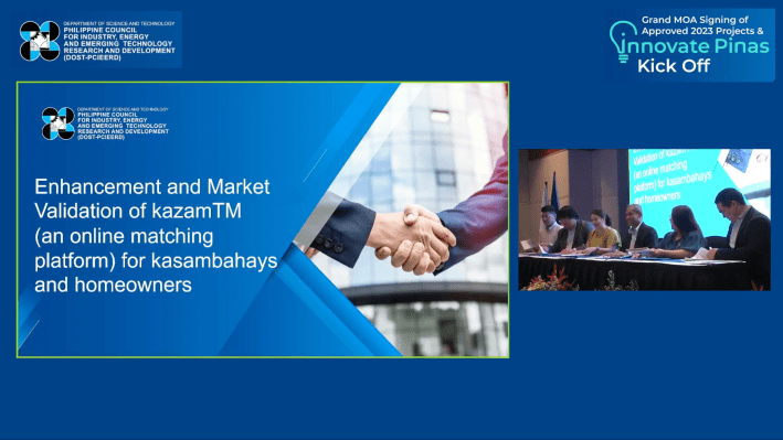 DOST-PCIEERD awards funding to kazam™ under the Startup Grant Fund Program